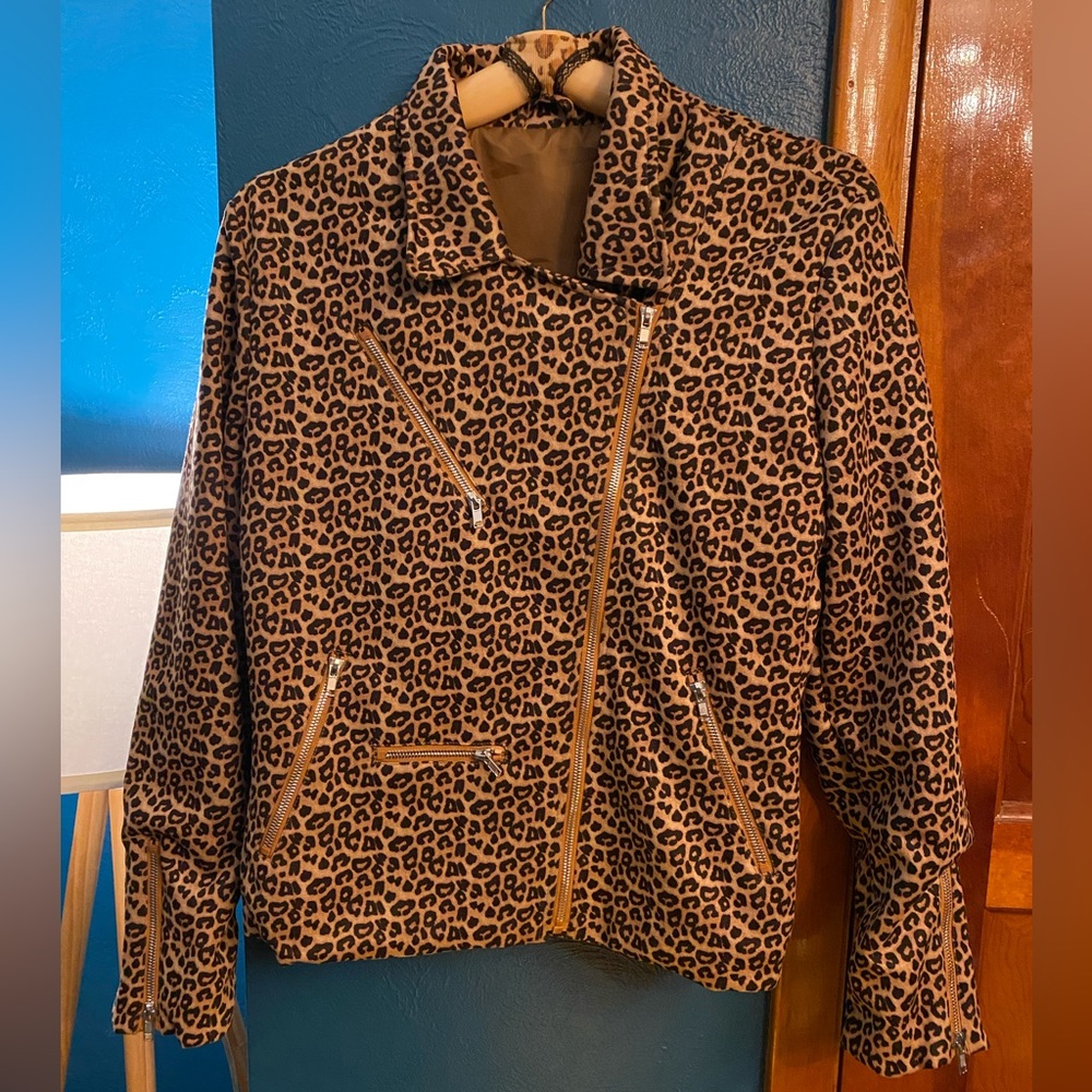 New Leopard Jacket-Soft!
